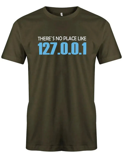 There´s no place like 127.0.0.1 - Gamer - Herren T-Shirt