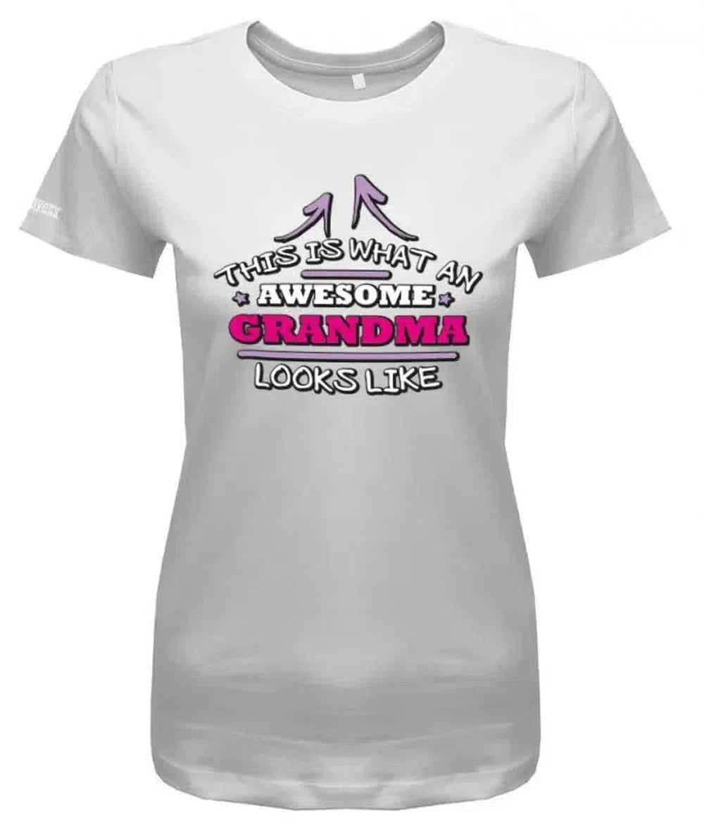 This is what an awesome Grandma looks like - Damen T-Shirt