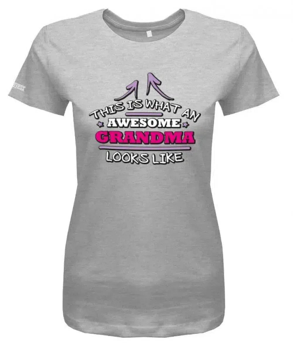 This is what an awesome Grandma looks like - Damen T-Shirt