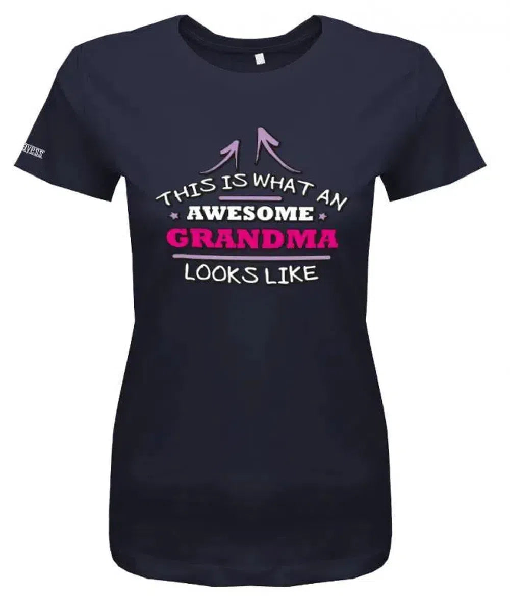 This is what an awesome Grandma looks like - Damen T-Shirt