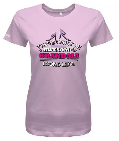 This is what an awesome Grandma looks like - Damen T-Shirt