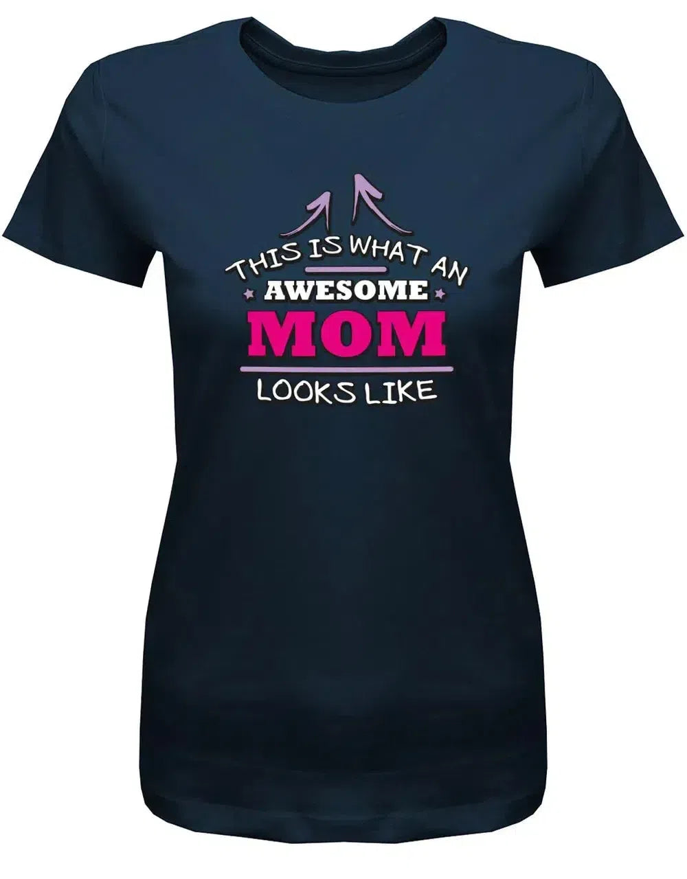 This is what an awesome Mom looks like - Damen T-Shirt