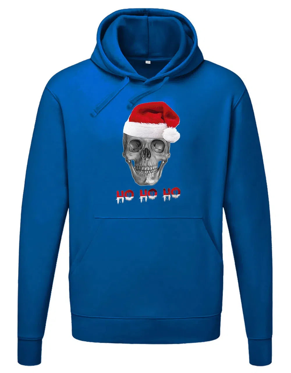 Herren Hoodie Mit Gothic-Weihnachtsdesign – Totenkopf-Weihnachtsbaum, Kapuze, Weihnachtspullover Alternativ