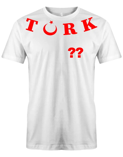 Türk mit Wunschzahl - EM WM - Türkei - Herren Tshirt