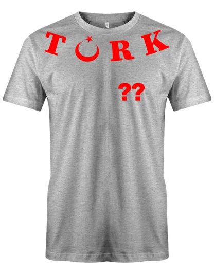 Türk mit Wunschzahl - EM WM - Türkei - Herren Tshirt