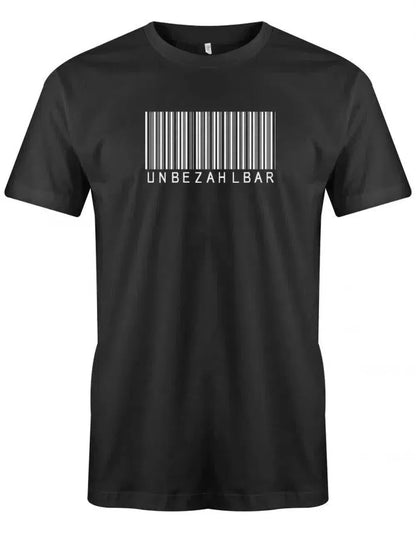 Unbezahlbar - Strichcode - Fun - Herren T-Shirt