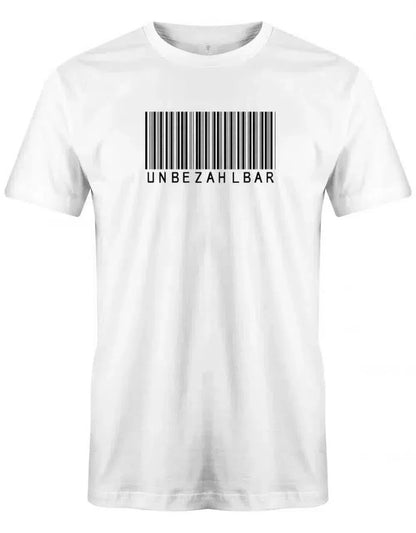 Unbezahlbar - Strichcode - Fun - Herren T-Shirt