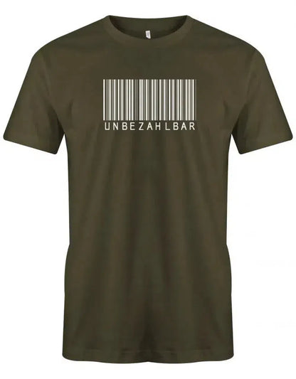 Unbezahlbar - Strichcode - Fun - Herren T-Shirt