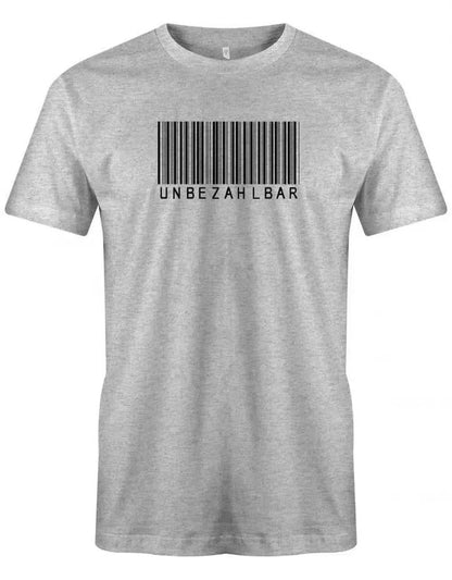 Unbezahlbar - Strichcode - Fun - Herren T-Shirt