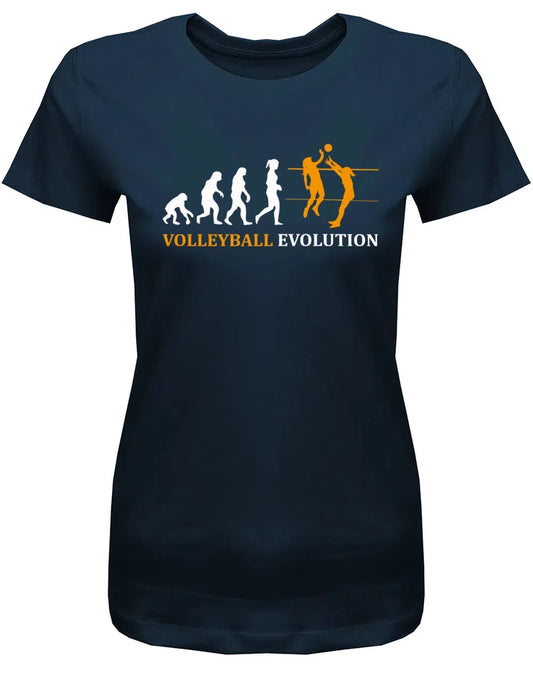 Volleyball Evolution - Volleyballer - Damen T-Shirt