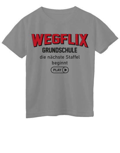 Wegflix eine neue Staffel beginnt Grundschulabgänger 5. Klasse grau