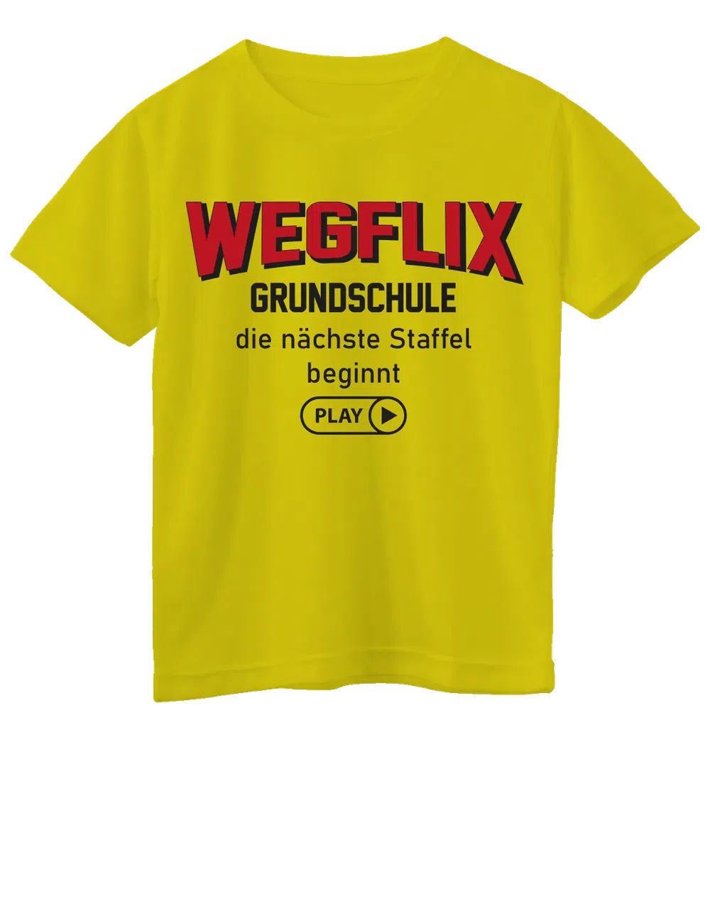 Wegflix eine neue Staffel beginnt Grundschulabgänger 5. Klasse gelb