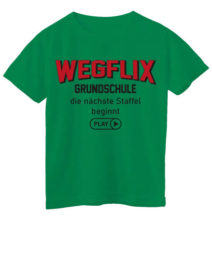 Wegflix eine neue Staffel beginnt Grundschulabgänger 5. Klasse grün