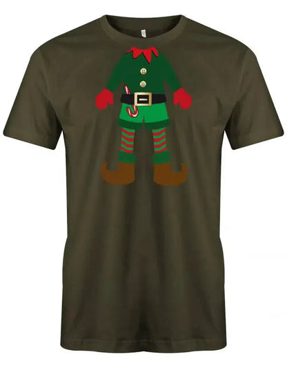 Weihnachtself Mini - Herren T-Shirt