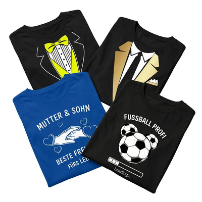 Kinder T-Shirts mit lustigen Motiven für Alltag und Freizeit