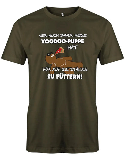 Wer auch immer meine Voodoo Puppe hat - nicht füttern - Herren Shirt