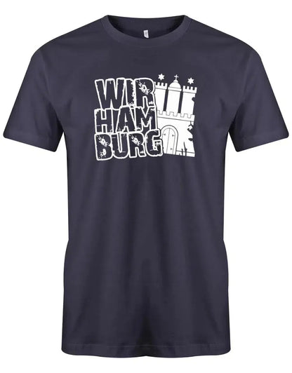 Wir Hamburg - Herren T-Shirt