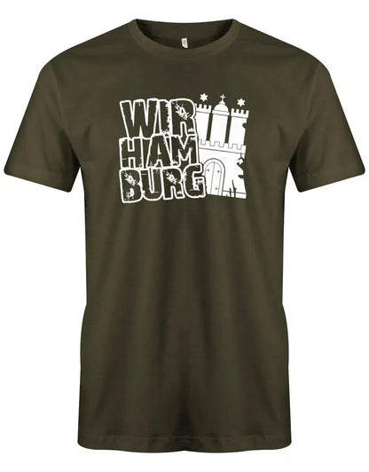 Wir Hamburg - Herren T-Shirt