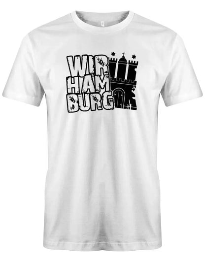 Wir Hamburg - Herren T-Shirt