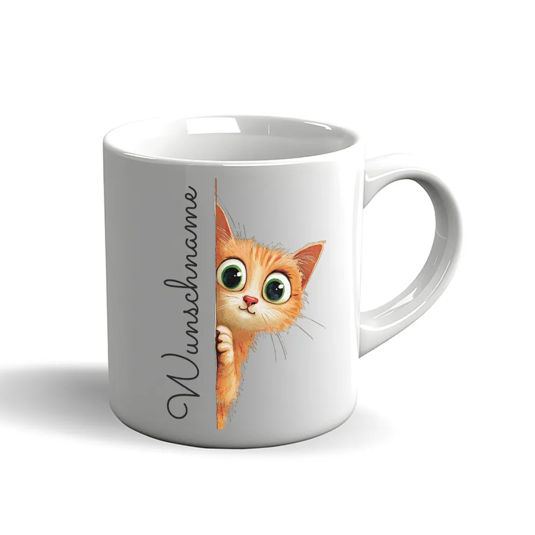 Katze Tasse – Becher Personalisiert mit Name