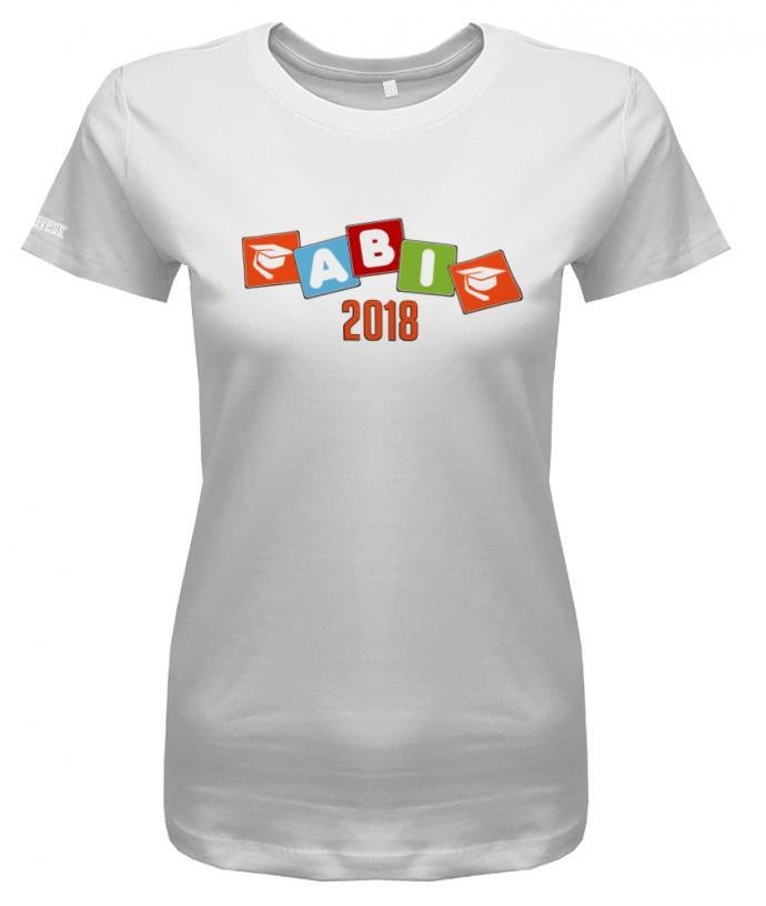 Abi Shirt - Abi Bauklötze - Damen T-Shirt - T-Shirt bedrucken mit lustigen Sprüchen bei - myShirtStore