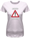 Achtung Rentnerin 2022 - Rentner Ruhestand Damen T-Shirt - T-Shirt bedrucken mit lustigen Sprüchen bei - myShirtStore