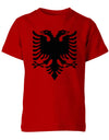 Albanien Adler - Albania Fan - EM WM - Kinder T-Shirt - T-Shirt bedrucken mit lustigen Sprüchen bei - myShirtStore