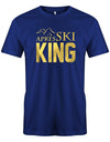 Apres Ski King - Herren T-Shirt - T-Shirt bedrucken mit lustigen Sprüchen bei - myShirtStore