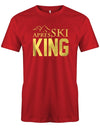 Apres Ski King - Herren T-Shirt - T-Shirt bedrucken mit lustigen Sprüchen bei - myShirtStore