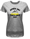 Apres Ski Party Crew - Gruppen Ski Kleidung - Damen T-Shirt - T-Shirt bedrucken mit lustigen Sprüchen bei - myShirtStore