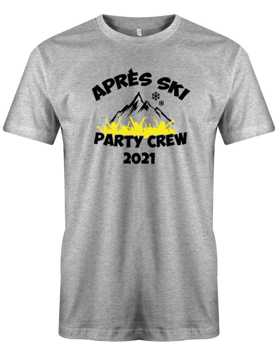 Apres Ski Party Crew - Gruppen Ski Kleidung - Herren T-Shirt - T-Shirt bedrucken mit lustigen Sprüchen bei - myShirtStore