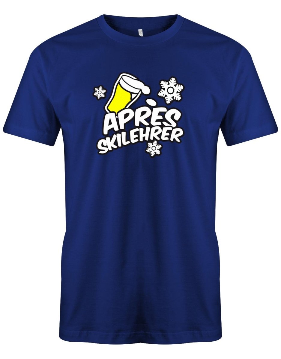 Apres Skilehrer - Herren T-Shirt - T-Shirt bedrucken mit lustigen Sprüchen bei - myShirtStore