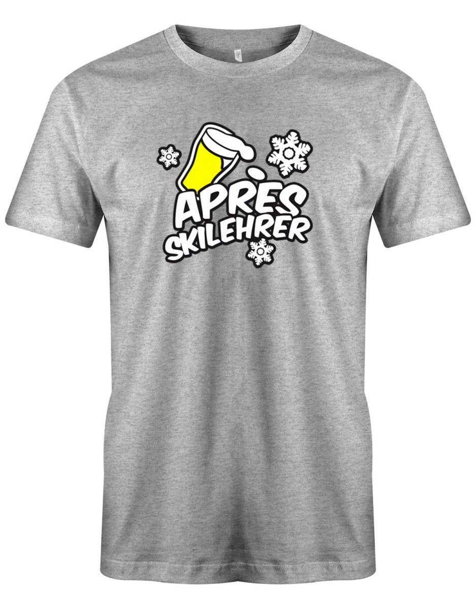 Apres Skilehrer - Herren T-Shirt - T-Shirt bedrucken mit lustigen Sprüchen bei - myShirtStore