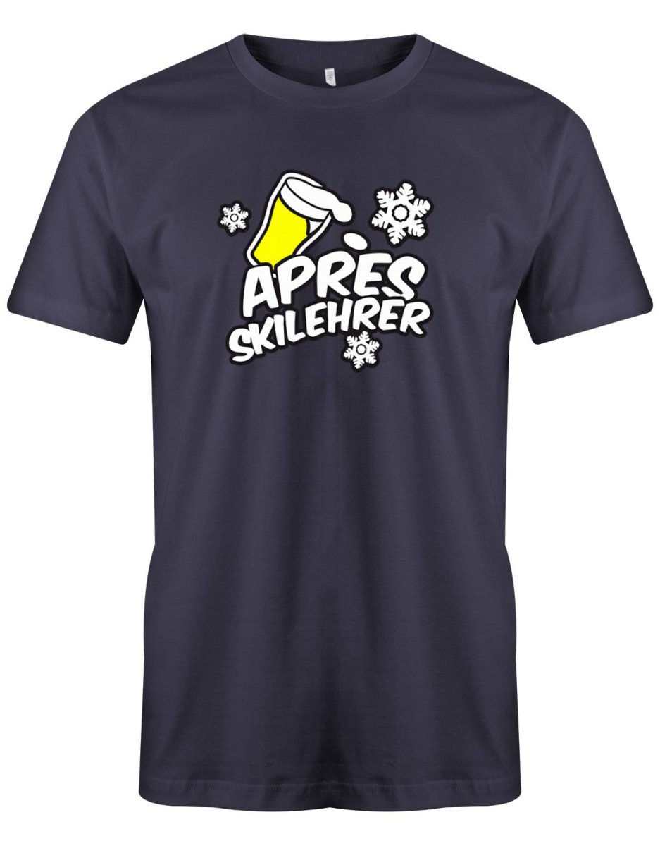 Apres Skilehrer - Herren T-Shirt - T-Shirt bedrucken mit lustigen Sprüchen bei - myShirtStore