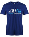 Aquarist Evolution - Herren T-Shirt - T-Shirt bedrucken mit lustigen Sprüchen bei - myShirtStore