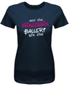 Auch eine Prinzessin ballert dir eine - Comic Fun T-Shirt - Damen T-Shirt - T-Shirt bedrucken mit lustigen Sprüchen bei - myShirtStore