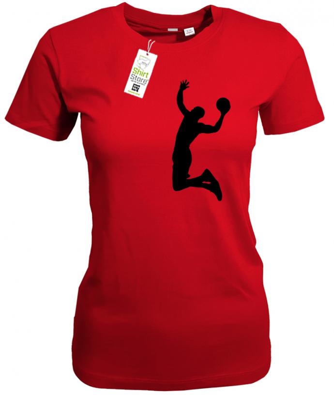 Basketball Dunk - Damen T-Shirt - T-Shirt bedrucken mit lustigen Sprüchen bei - myShirtStore