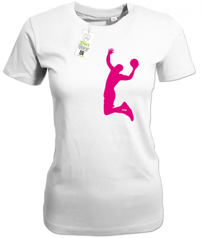 Basketball Dunk - Damen T-Shirt - T-Shirt bedrucken mit lustigen Sprüchen bei - myShirtStore