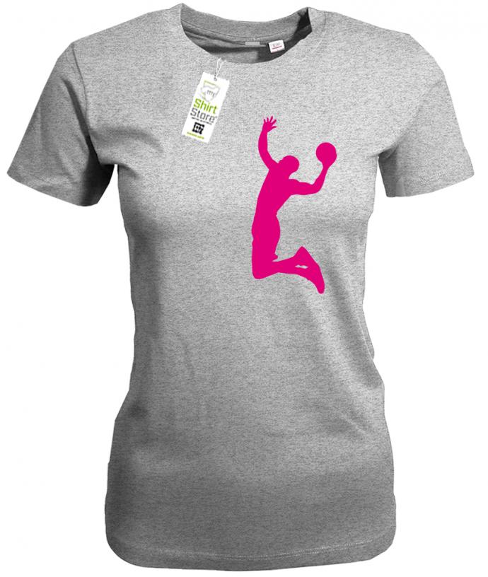 Basketball Dunk - Damen T-Shirt - T-Shirt bedrucken mit lustigen Sprüchen bei - myShirtStore