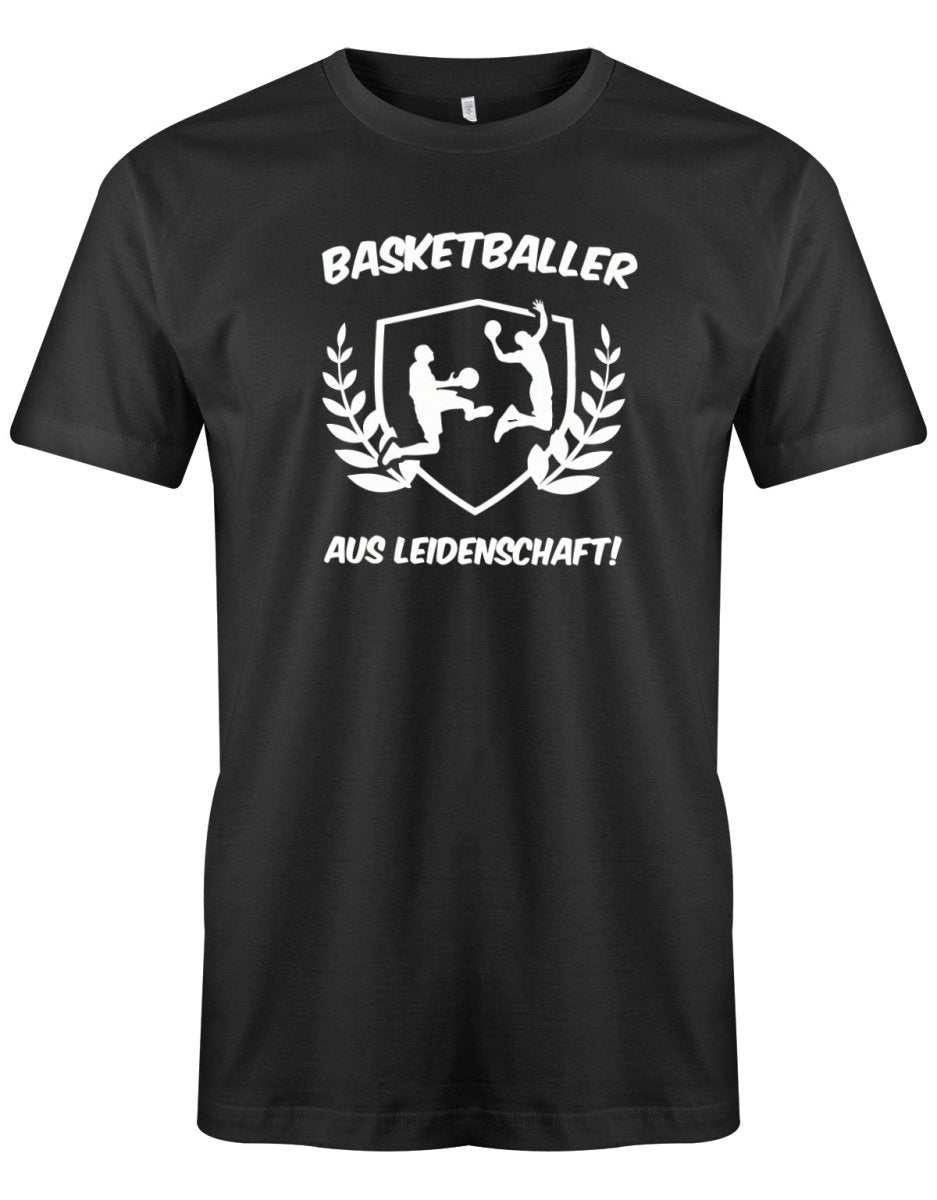 Basketballer aus Leidenschaft - Herren T-Shirt - T-Shirt bedrucken mit lustigen Sprüchen bei - myShirtStore