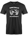 Basketballer aus Leidenschaft - Herren T-Shirt - T-Shirt bedrucken mit lustigen Sprüchen bei - myShirtStore