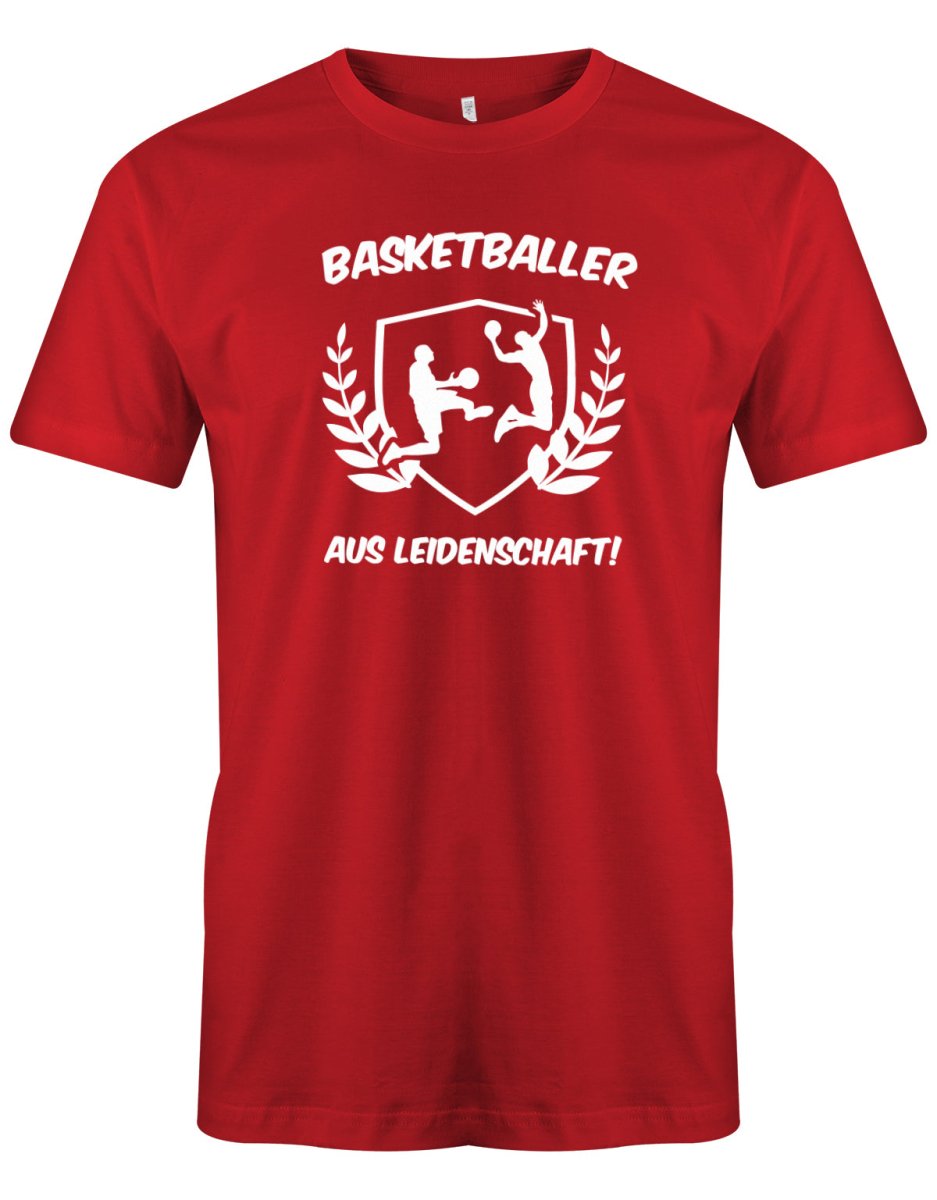 Basketballer aus Leidenschaft - Herren T-Shirt - T-Shirt bedrucken mit lustigen Sprüchen bei - myShirtStore