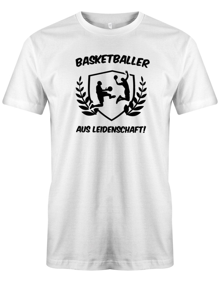 Basketballer aus Leidenschaft - Herren T-Shirt - T-Shirt bedrucken mit lustigen Sprüchen bei - myShirtStore