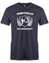 Basketballer aus Leidenschaft - Herren T-Shirt - T-Shirt bedrucken mit lustigen Sprüchen bei - myShirtStore