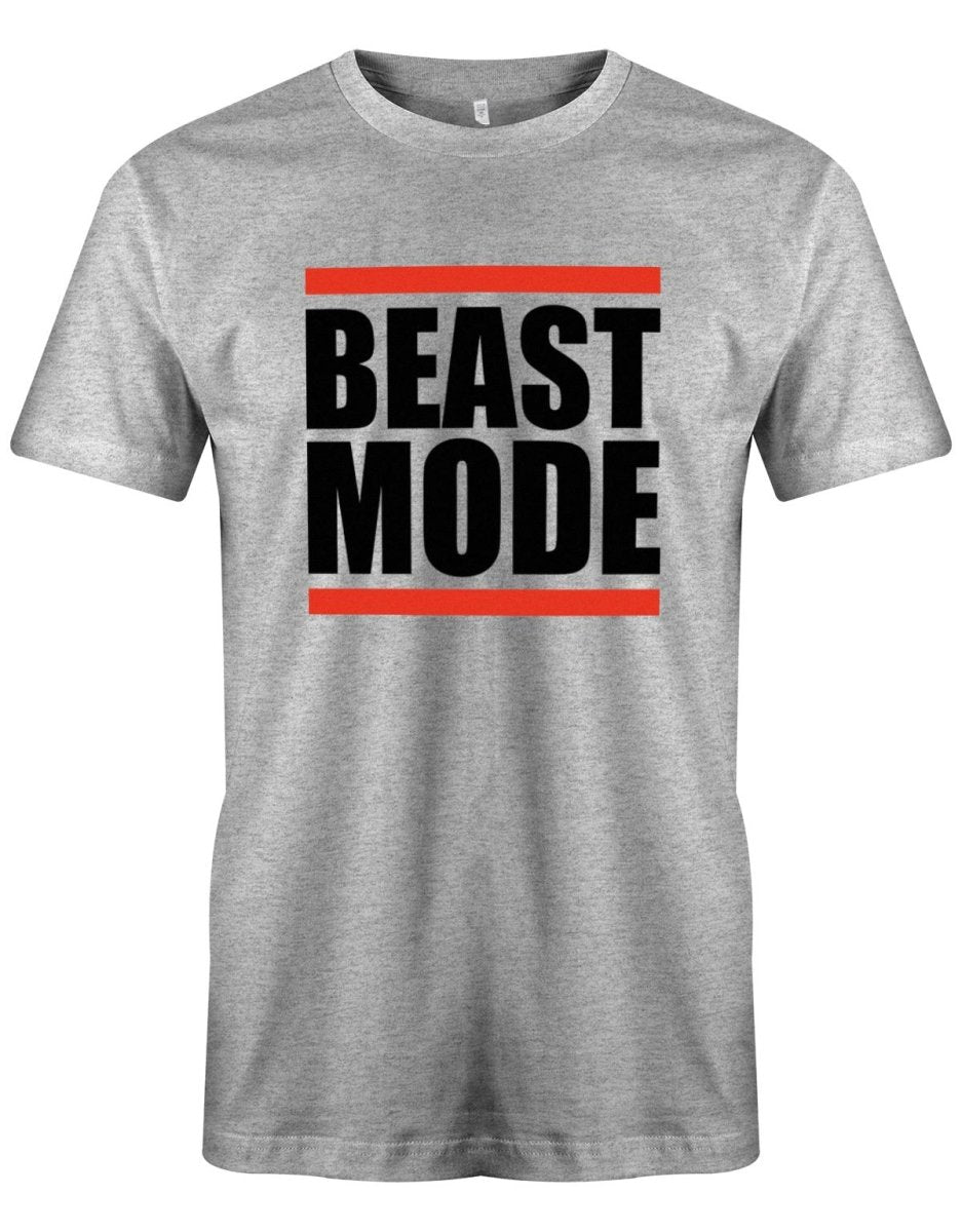 Beast Mode Block - Bodybuilding - Herren T-Shirt - T-Shirt bedrucken mit lustigen Sprüchen bei - myShirtStore