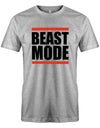 Beast Mode Block - Bodybuilding - Herren T-Shirt - T-Shirt bedrucken mit lustigen Sprüchen bei - myShirtStore