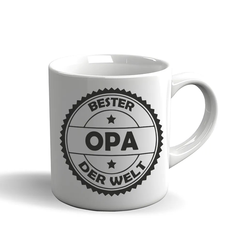Tasse Bester Opa der Welt – Geschenkidee für Großväter