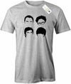 Big Bang Theory Frisuren - Nerd - Herren T-Shirt - T-Shirt bedrucken mit lustigen Sprüchen bei - myShirtStore