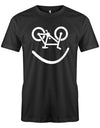 Biker Smiley - Fahrrad - Herren T-Shirt - T-Shirt bedrucken mit lustigen Sprüchen bei - myShirtStore