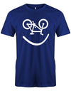 Biker Smiley - Fahrrad - Herren T-Shirt - T-Shirt bedrucken mit lustigen Sprüchen bei - myShirtStore